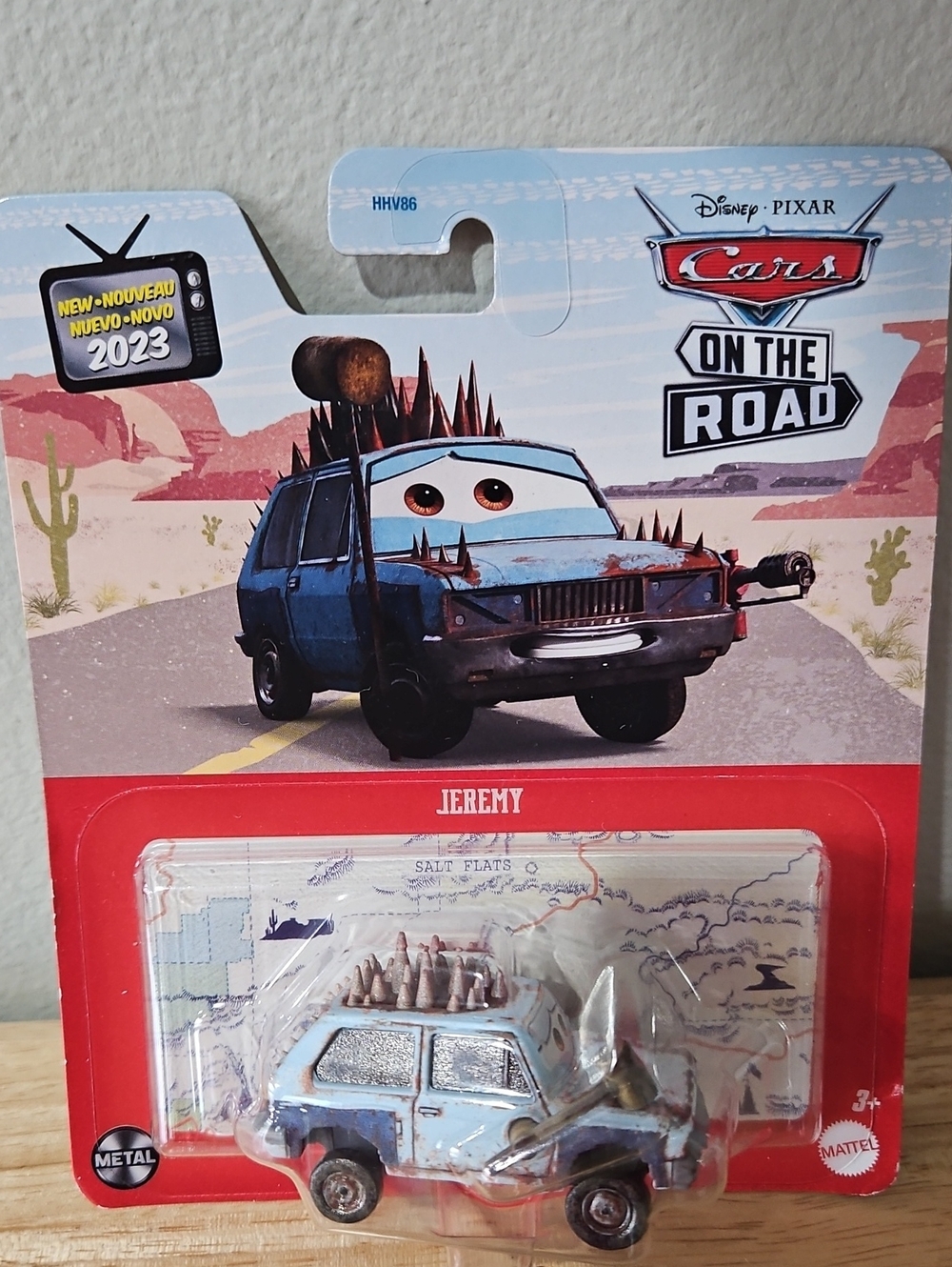 Disney Pixar Cars On The Road Jeremy 2023 Mattel Diecast Car NEW
